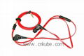 AAA Quality Brand beatsly tour II earphone red black color 4