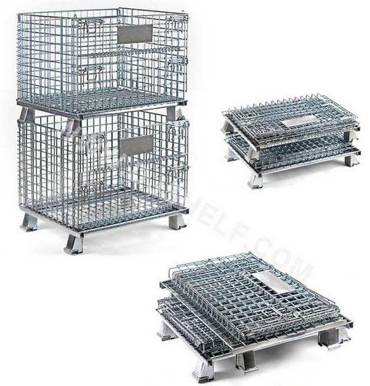 Stillages, Collapsible Box Pallet ,Container Cage ,Steel Basket