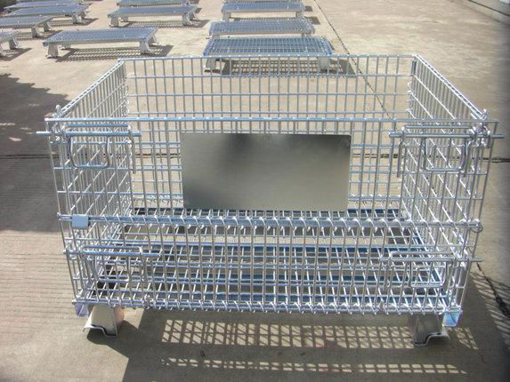 Stillages, Collapsible Box Pallet ,Container Cage ,Steel Basket 4