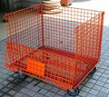 Wire Mesh Cage Wire Mesh Pallet Cage with Powder Coated Finished