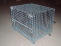 Wire Mesh Container Wire Mesh Cage with Cover Lids Mesh Divider 12