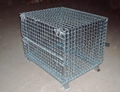 Wire Mesh Container Wire Mesh Cage with Cover Lids Mesh Divider 12