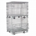 Wire Mesh Container Wire Mesh Cage with Cover Lids Mesh Divider 13