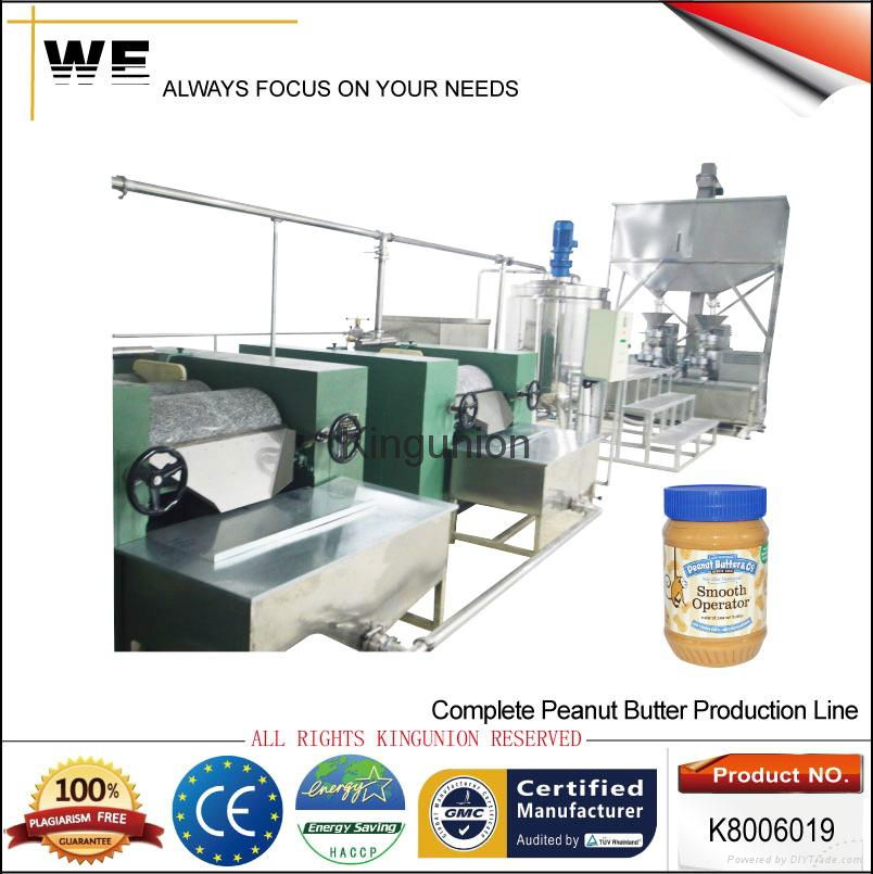 Complete Peanut Butter Production Line (K8006019)