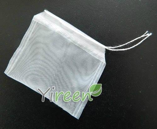 60 X 70mm Nylon Single String Empty tea bag 2