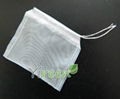 60 X 70mm Nylon Single String Empty tea bag