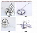 Stainless Steel Tea Balls Small House Shape 3