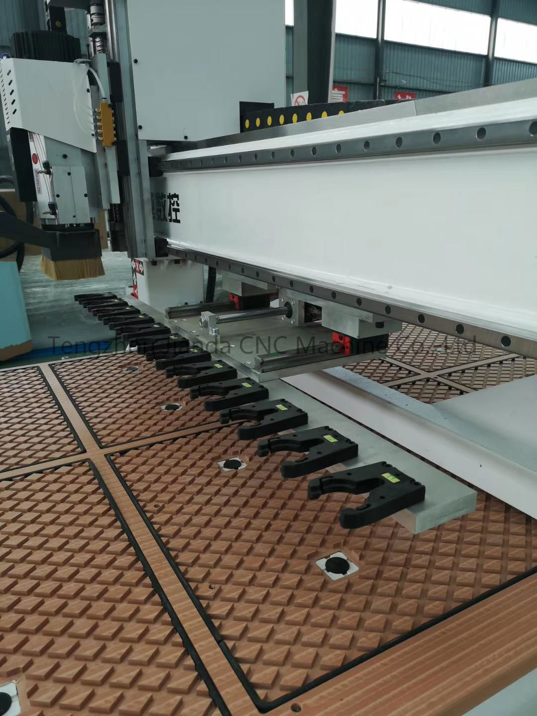  Automatic Kinfe Changing CNC Router machine In-line 2