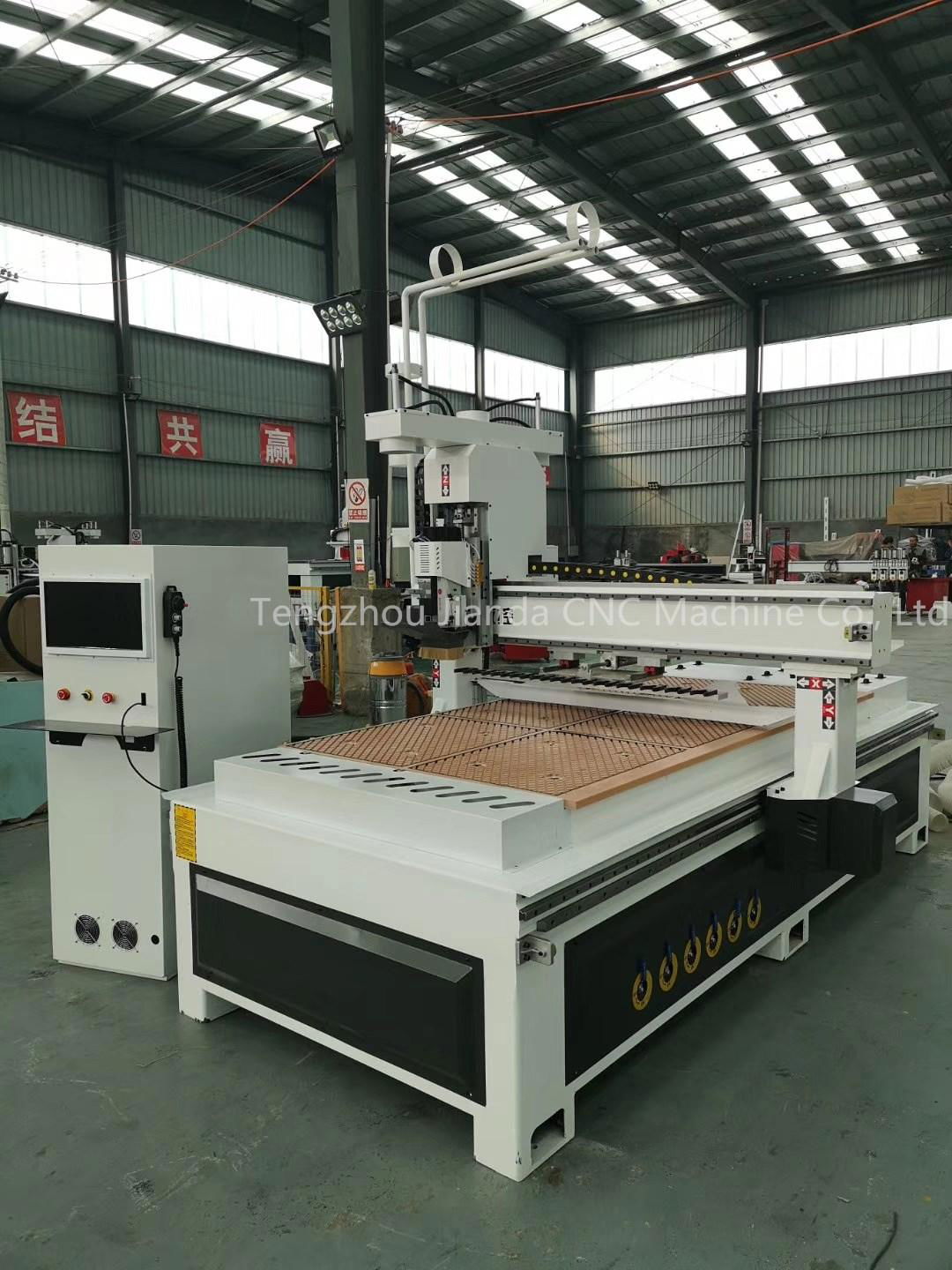  Automatic Kinfe Changing CNC Router machine In-line 4