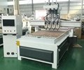 Multi-head CNC Router with Automatic Tool Changing for Wood Working 2