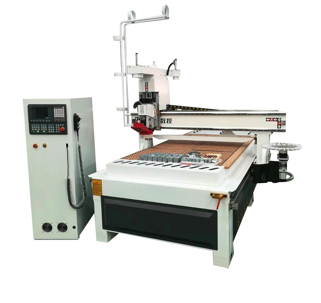 Woodworking Advertisement ATC CNC Engraving machine 