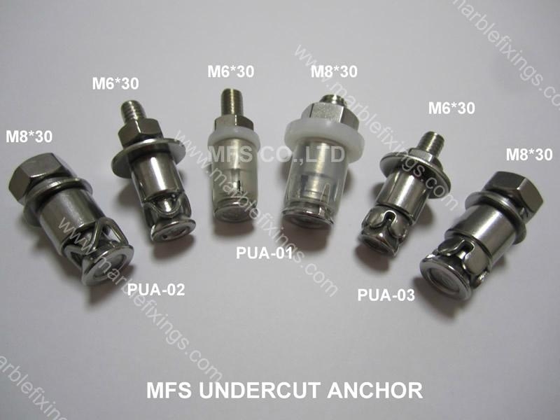 Undercut Bolts (PUA02) MFS (China Manufacturer) Nuts & Bolts