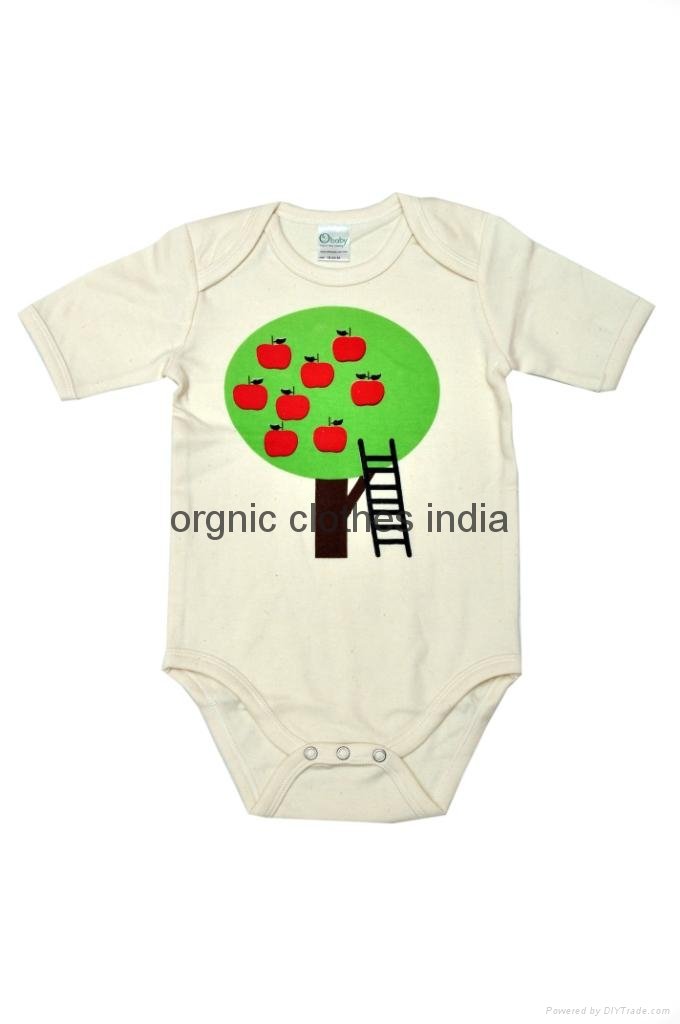 Organic Baby Body suit onesie 2