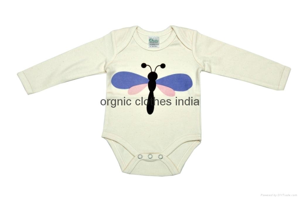 Organic Baby Body suit onesie 3