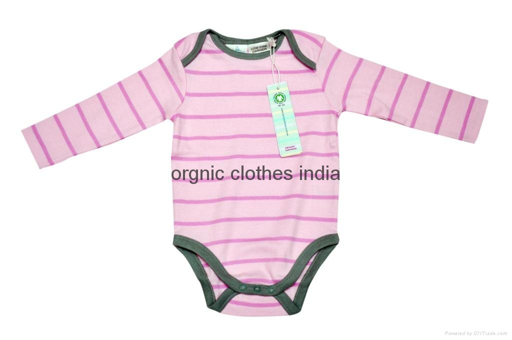 Organic Baby Body suit onesie 5
