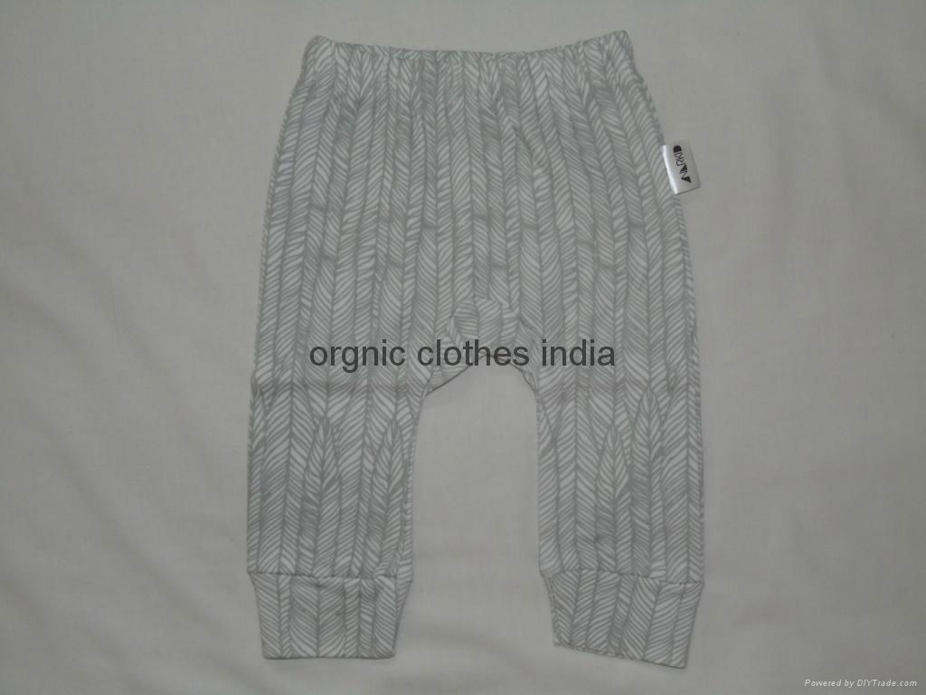 organic printed Baby Pant