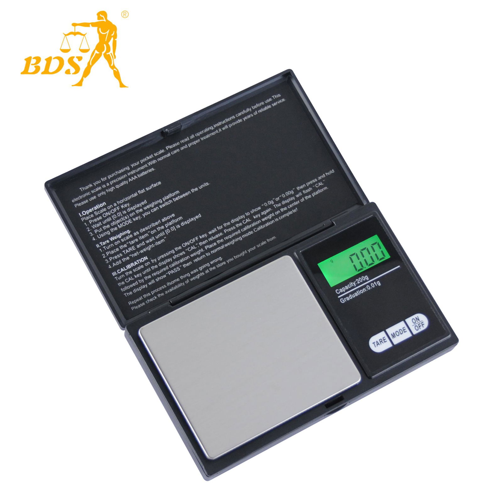 BDS CS Mini Pocket Scales Weight  Digital Scales CS Series manufacturer  3