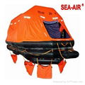 SELF-RIGHTING INFLATABLE LIFERAFT