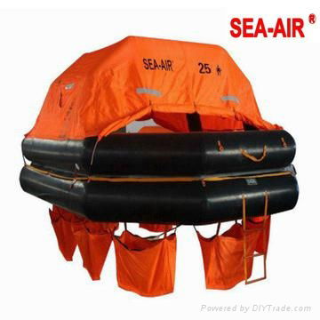 Throw-overboard Inflatable Liferaft(ZY Regulation,for fishing boat use only) 4