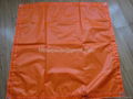 300gsm orange color flame retardant  pvc tarpaulin sheet 4