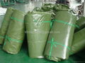 Saudi Arabia pitted surface pvc coated canvas tarpaulin cloth