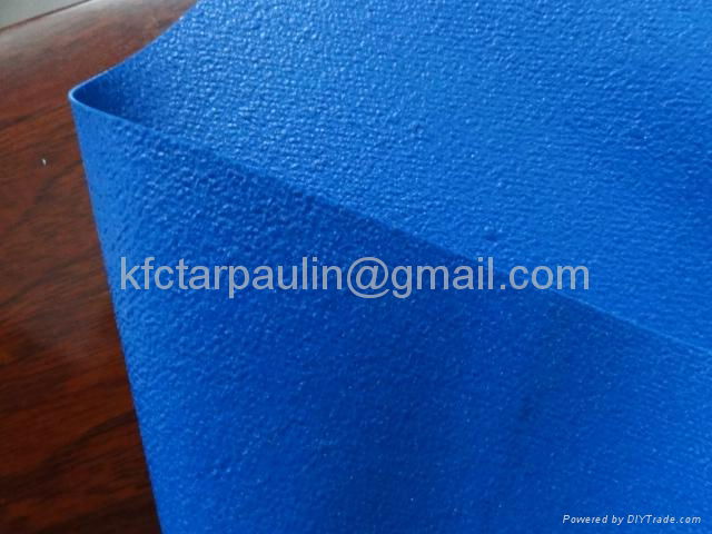 Saudi Arabia pitted surface pvc coated canvas tarpaulin cloth 4