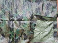 Camping Camouflage PE Tarpaulin 80gsm