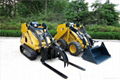 mini skid steer loader with CE certificate 26 Perkins diesel engine  2