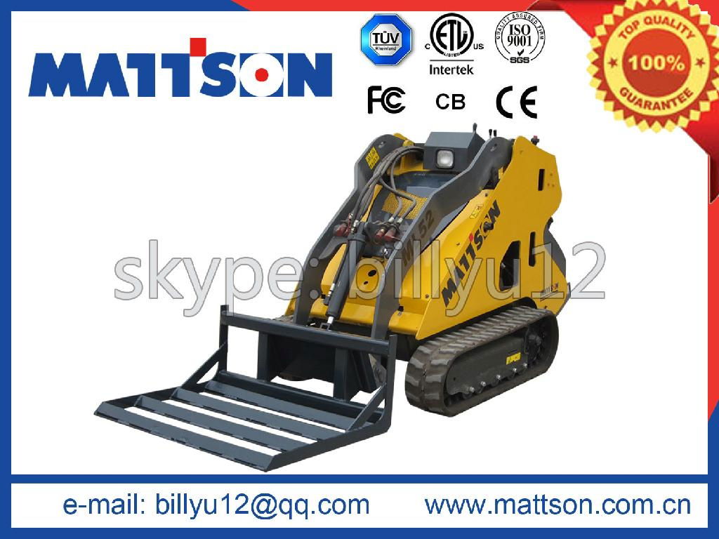 Europe Australia popular mini digger diesel skid steer Mattson loader china 3