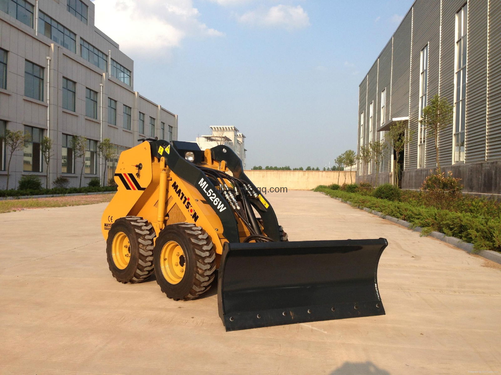 ML526 TRACK LOADER mini skid steer loader attachments loader bachoe 5