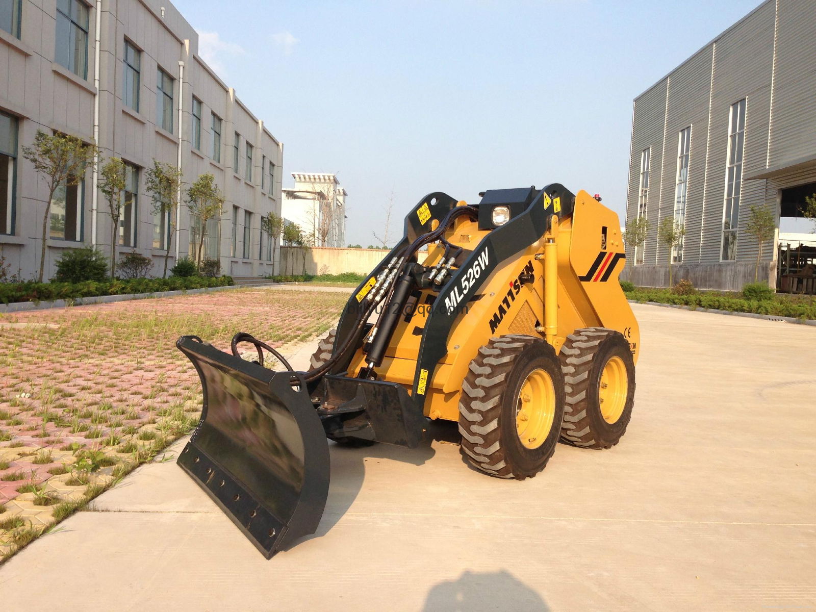 skid steer loader mini bulldozers for bobcat excavator 2