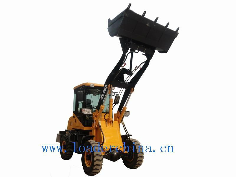 CE Approved 1 Ton Capacity Small Wheel Loader