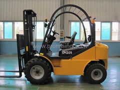 2.5T Capacity Rough Terrain Forklifts