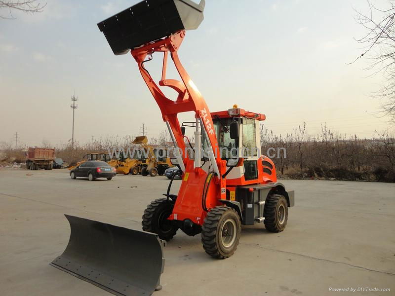 CE Mini Front Loader with 1.2Ton Capacity 