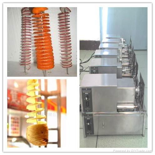  potato twist cutter with stainless steel 0086-18703616536