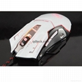 Quickdragon gaming mosue with 7 illuminated lights MOQ100 PCS  2