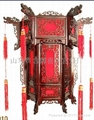 Bamboo archaize gauze lantern    4