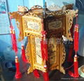 Archaize wooden palace lantern for your brand    4