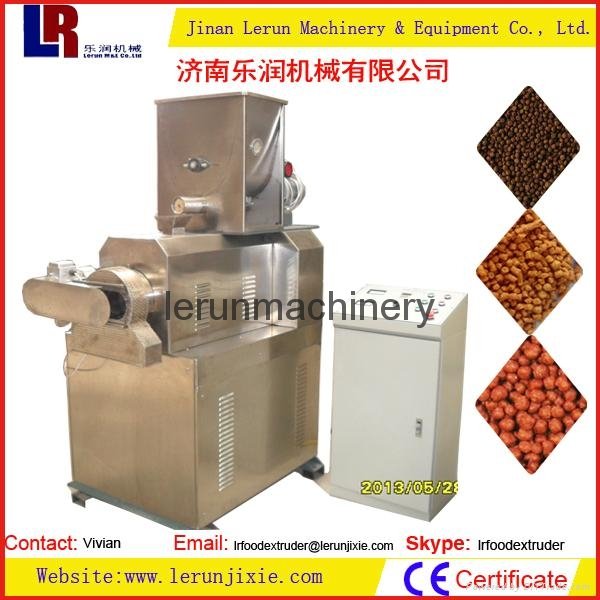 Small Szie Floating Fish Feed Extruder Machine  