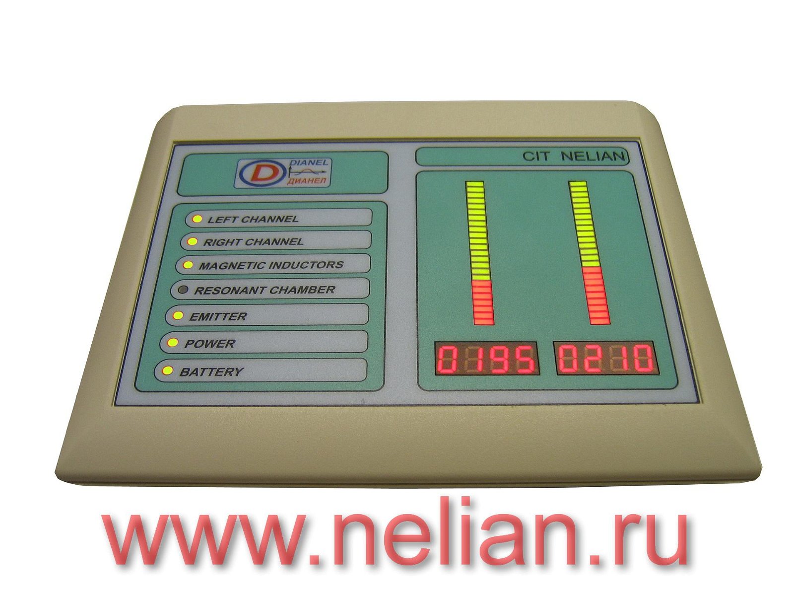 Dianel®11S-iON with software Dianel®-iON for psychophysiological testing 2