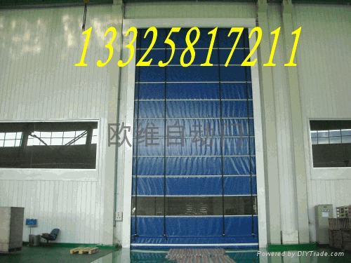 杭州屋顶式移动防尘门 3