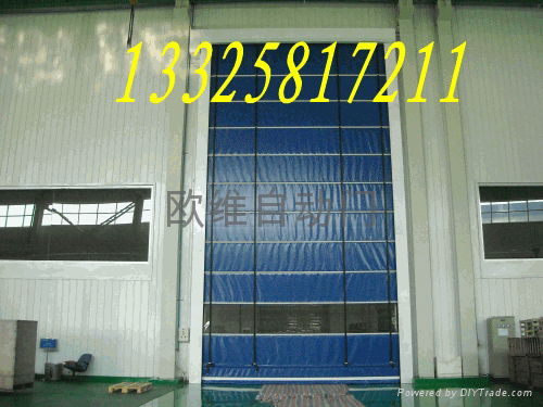 Hangzhou roof type mobile dustproof gate 3