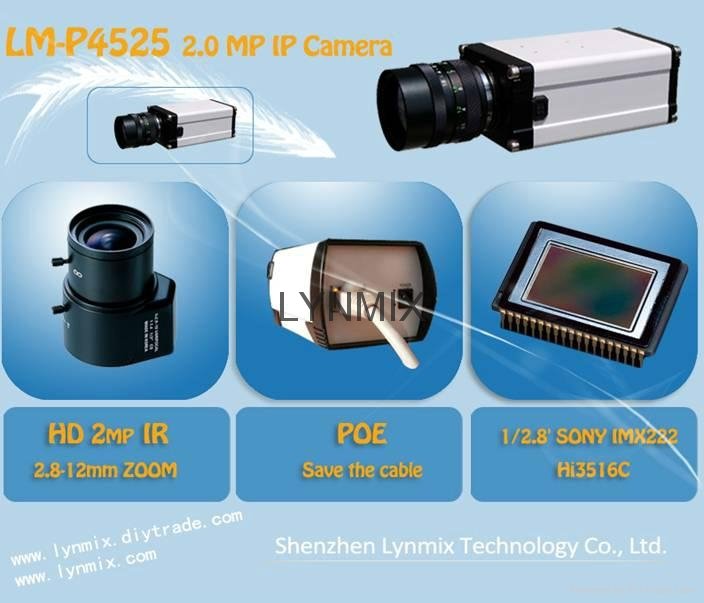 Box IP camera (1080P)(POE) 2