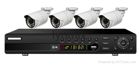 IP Surveillance Kit 4/CH Economical and Professional