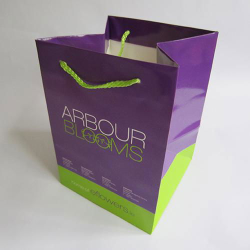 Arbour Blooms Carrier Paper Bags Fresh Flower Shopping Bags  2