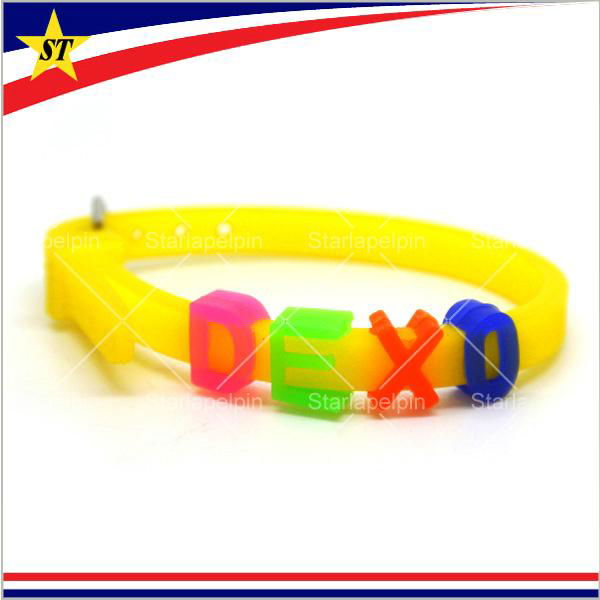 DIY Personalized Friendship Name Message Slogan Letters Alphabet Bracelet