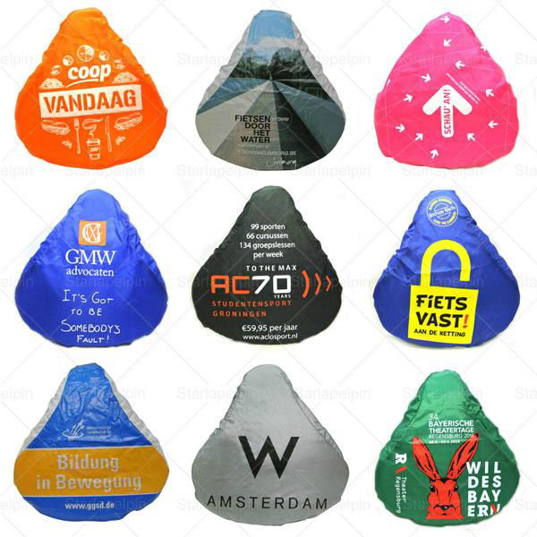 Best Custom Promotional Exercise Waterproof Polyester Bike Seat Cover 2
