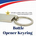 Cool Personalized Zinc Alloy Beer Bottle Opener Keychains 4