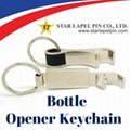 Cool Personalized Zinc Alloy Beer Bottle Opener Keychains 2