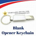 Cool Personalized Zinc Alloy Beer Bottle Opener Keychains 3